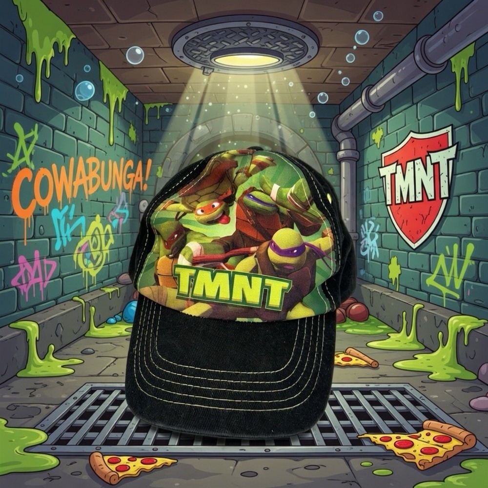 TMNT Teenage Mutant Ninja Turtles  Hat 2017 Nickelodeon Youth Adjustable
